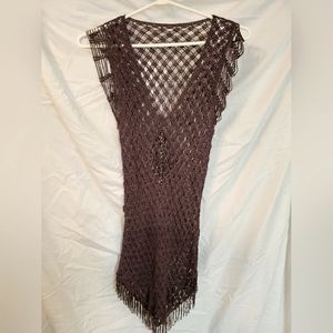 Crochet Style Beaded Shaker dress